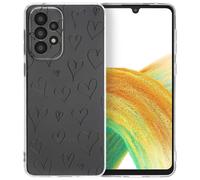 imoshion imoshion Coque Design Samsung Galaxy A33 Hearts Multicolore
