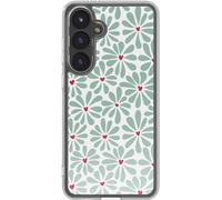 imoshion Coque Design pour Samsung Galaxy S24 FE - Bloom Love Sage Green