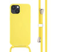 imoshion Coque en silicone avec cordon pour Apple iPhone 14 - Jaune