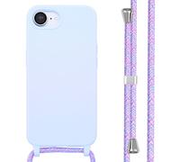Coque pour iPhone 16e en silicone Violet