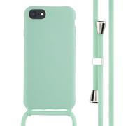 Coque pour iPhone SE (2022), iPhone SE (2020), iPhone 8, iPhone 7 en silicone Vert