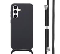 imoshion Coque en silicone avec cordon pour Samsung Galaxy A36 - Noir