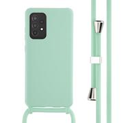 imoshion imoshion Coque en silicone avec cordon Samsung Galaxy A52(s) (5G/4G) Menthe Verte