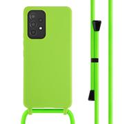 imoshion Coque en silicone avec cordon pour Samsung Galaxy A53 - Fluor Groen