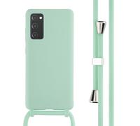 imoshion Coque en silicone avec cordon pour Samsung Galaxy S20 FE - Vert menthe