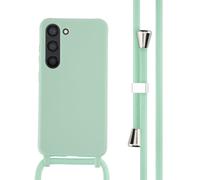 imoshion Coque en silicone avec cordon pour Samsung Galaxy S23 - Vert menthe