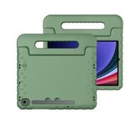 imoshion Coque kidsproof avec poignée pour Samsung Galaxy Tab S11 / S9 11.0 pouces / S10 Lite / S10 FE / S9 FE 10.9 pouces - Olive Green