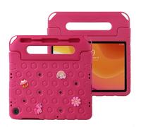 imoshion Coque kidsproof avec poupées amovibles pour Samsung Galaxy Tab A11 Plus / A9 Plus - Rose