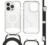 imoshion Coque MagSafe avec cordon amovible pour Apple iPhone 13 Pro - Transparent