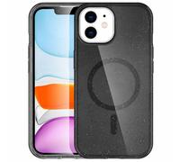 imoshion Coque Pailletée avec MagSafe pour iPhone 12 (Pro) - Glitter Noir