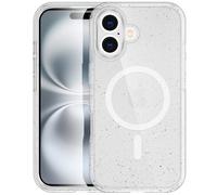 imoshion Sparkle Backcover avec MagSafe pour iPhone 16 - Glitter Transparent