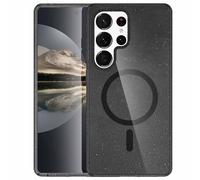 imoshion Coque Sparkle avec MagSafe pour Samsung Galaxy S25 Ultra - Paillettes Noir