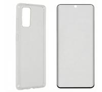 imoshion Coque + protecteur d'écran Premium pour Samsung Galaxy S20 Plus - Transparent