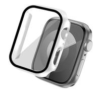 imoshion Coque rigide à couverture complète pour Apple Watch 7 / 8 / 9 - 45 mm - Blanc