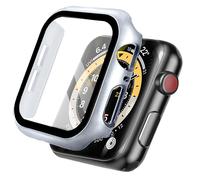 imoshion Coque rigide à couverture complète pour Apple Watch Series 4 / 5 / 6 / SE - 40 mm - Argent
