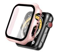 imoshion Coque rigide à couverture complète pour Apple Watch 4 / 5 / 6 / SE - 44 mm - Rose Doré