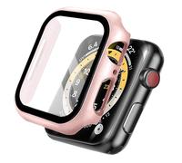 imoshion Coque rigide à couverture complète pour Apple Watch 7 / 8 / 9 - 45 mm - Rose Doré