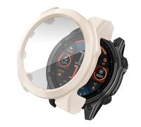 imoshion Coque rigide à couverture complète pour Garmin Fenix 8 - 47 mm - Beige