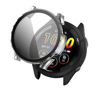 imoshion Coque rigide à couverture complète pour Garmin Forerunner 265 - Transparent