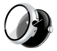 imoshion Coque rigide à couverture complète pour Google Pixel Watch / Watch 2 / Watch 3 / Watch 4 (41 mm) - Argent