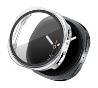 imoshion Coque rigide à couverture complète pour Samsung Galaxy Watch 8 (40 mm) - Argent