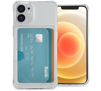 imoshion Coque silicone avec porte-cartes pour Apple iPhone 12 Mini - Transparent