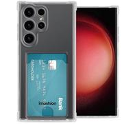 imoshion Coque silicone avec support de passe pour Samsung Galaxy S24 Ultra - Transparent
