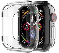 imoshion Coque souple à couverture complète pour Apple Watch Series 4 / 5 / 6 / SE - 40 mm - Transparent