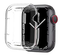 imoshion Coque souple à couverture complète pour Apple Watch Series 7 / 8 / 9 - 41 mm - Transparent