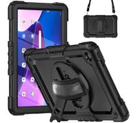 Coque rigide,Coque Lenovo Tab M10 Plus (3rd gen) iMoshion Tablet Cover met schouderstrap