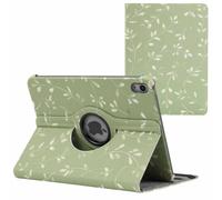 imoshion imoshion Coque tablette Design rotatif à 360° iPad 11 (2025) 11 pouces A16 / iPad 10 (2022) 10.9 pouces Green Flowers Multicolore