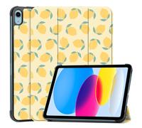 imoshion Coque tablette Design Trifold pour Apple iPad 11 (2025) 11 pouces A16 / iPad 10 (2022) 10.9 pouces - Citrus Dream
