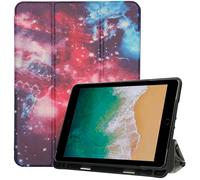 imoshion Coque tablette Design Trifold pour Apple iPad 6 (2018) 9.7 pouces / iPad 5 (2017) 9.7 pouces / Air 2 (2014)/Air 1 (2013) - Space