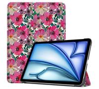 imoshion Coque tablette Design pour iPad Air 13 pouces (2024) M2 - Floral Watercolor