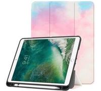 imoshion Coque tablette Design Trifold pour Apple iPad 6 (2018) 9.7 pouces / iPad 5 (2017) 9.7 pouces / Air 2 (2014)/Air 1 (2013) - Sky