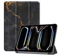 imoshion imoshion Coque tablette Design Trifold iPad Pro 13 (2025) M5 / (2024) M4 Black Marble Multicolore
