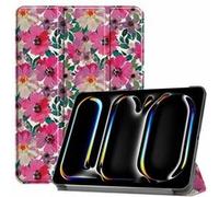 imoshion imoshion Coque tablette Design Trifold iPad Pro 13 (2025) M5 / (2024) M4 Floral Water Color Multicolore