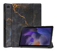 imoshion Coque tablette Design Trifold pour Samsung Galaxy Tab A8 - Black Marble