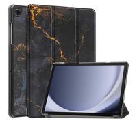 imoshion Coque tablette Design Trifold pour Samsung Galaxy Tab A9 Plus - Black Marble