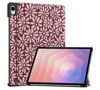 imoshion Coque tablette Design Trifold pour Samsung Galaxy Tab S11 - Bloom Love Blush