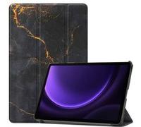 imoshion imoshion Coque tablette Design Trifold Samsung Galaxy Tab S9 11.0 pouces / S10 Lite / S10 FE / S9 FE 10.9 pouces Black Marble Multicolore