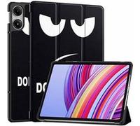 imoshion Coque tablette Design Trifold pour Xiaomi Redmi Pad Pro / POCO Pad - Don't touch Noir