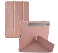 Coque portefeuille Samsung Galaxy Tab S9 imoshion imoshion Origami Bookcase tablet Rose dorée