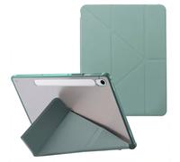 imoshion Coque tablette Origami pour Samsung Galaxy Tab S9 11.0 pouces / S10 Lite / S10 FE / S9 FE 10.9 pouces - Vert foncé