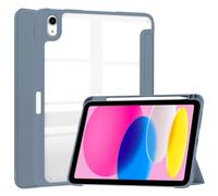 imoshion Coque tablette rigide Trifold pour Apple iPad 11 (2025) 11 pouces A16 / iPad 10 (2022) 10.9 pouces - Violet