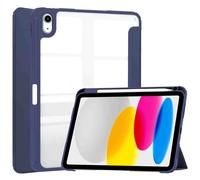 Coque rigide,Coque portefeuille iPad 10 (2022) 10.9 inch imoshion imoshion Trifold Hardcase Bookcase Bleu foncé