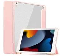 imoshion Coque tablette rigide Trifold pour Apple iPad 9 (2021) 10.2 pouces / iPad 8 (2020) 10.2 pouces / iPad 7 (2019) 10.2 pouces - Rose