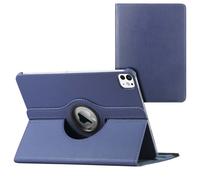Coque portefeuille pour iPad 10 (2022) 10.9 inch,pour iPad 11 (2025) 11 inch imoshion Étui de tablette portefeuille rotatif 360° Bleu foncé