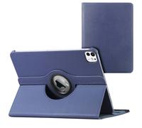 imoshion Coque tablette rotatif à 360° pour Apple iPad Pro 13 (2024) M4 - Bleu foncé