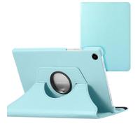 Coque portefeuille pour Samsung Galaxy Tab A9 iMOSHION® Étui de tablette portefeuille rotatif 360° Turquoise